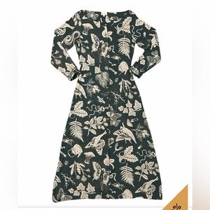 NWOT Bhodie Dress in Emerald Woodland Wonder